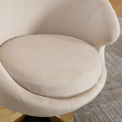 Bellemave® 360 Degree Swivel Cuddle Barrel Accent Chairs with Wide Upholstered