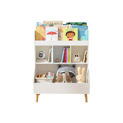 Bellemave® Multifunctional  Kids Bookshelf and Toy Storage with Legs