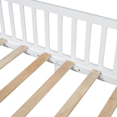 Bellemave® Montessori Bed with Guardrail and LED Light