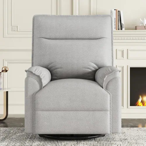 Bellemave® 360 Degree Swivel Upholstered Manual Recliner Chair Bellemave®