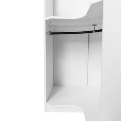 Bellemave® Polygon Corner Wardrobe