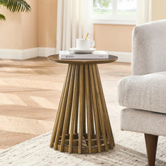 Bellemave® Modern Minimalist Solid Wood Coffee Table