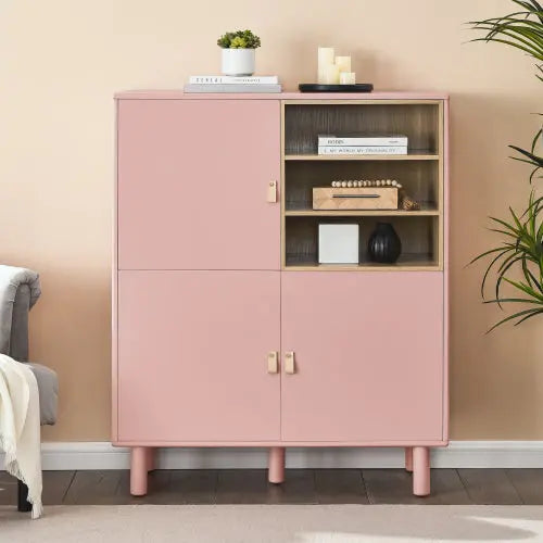 Bellemave Modern Multifunctional Storage Cabinet with Door, Bellemave