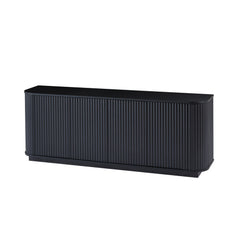 Bellemave® Storage Cabinet with Wave Pattern