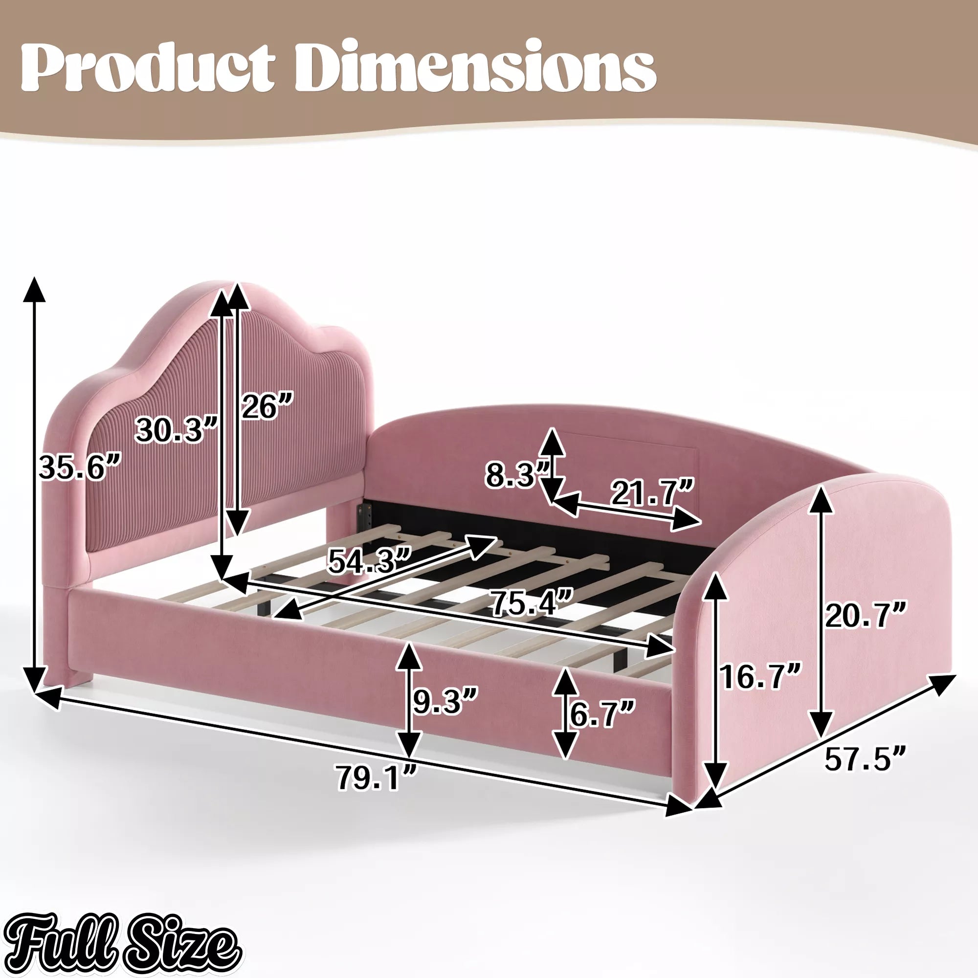Full Size Kids Floor Bed Dimensions