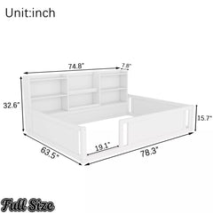 Full size wooden kids floor bed dimensions chart