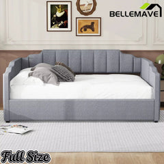 Bellemave® Full Size Upholstered Daybed for Bedroom,Guest Room,Lift Up Storage Bedframe with Wood Slat Support Bellemave®