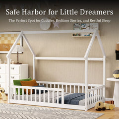 Slatless floor bed frame design allowing mattress directly on the floor by Bellemave®