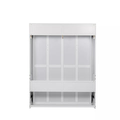 White queen size wall bed front view