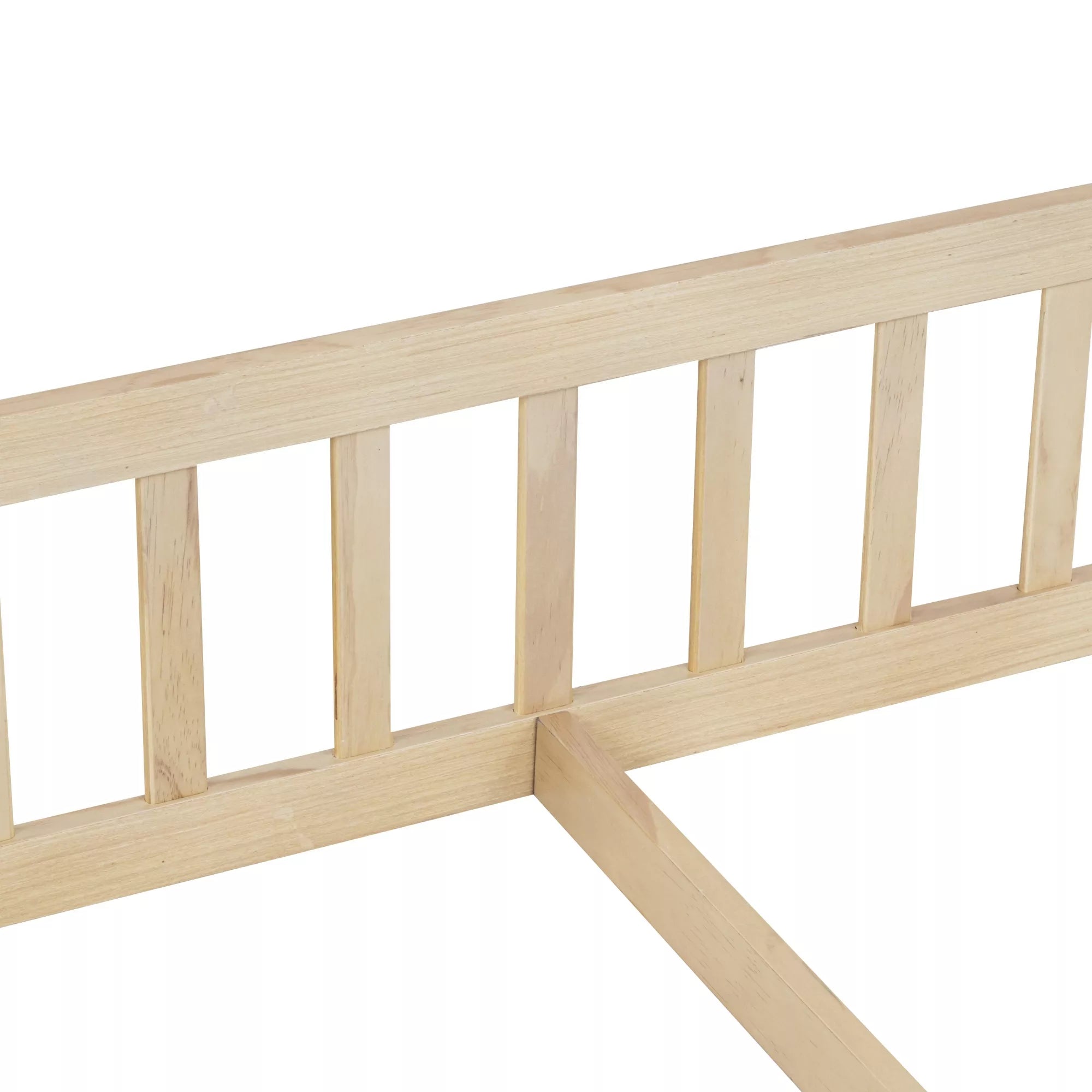 House floor bed side rail structure detail