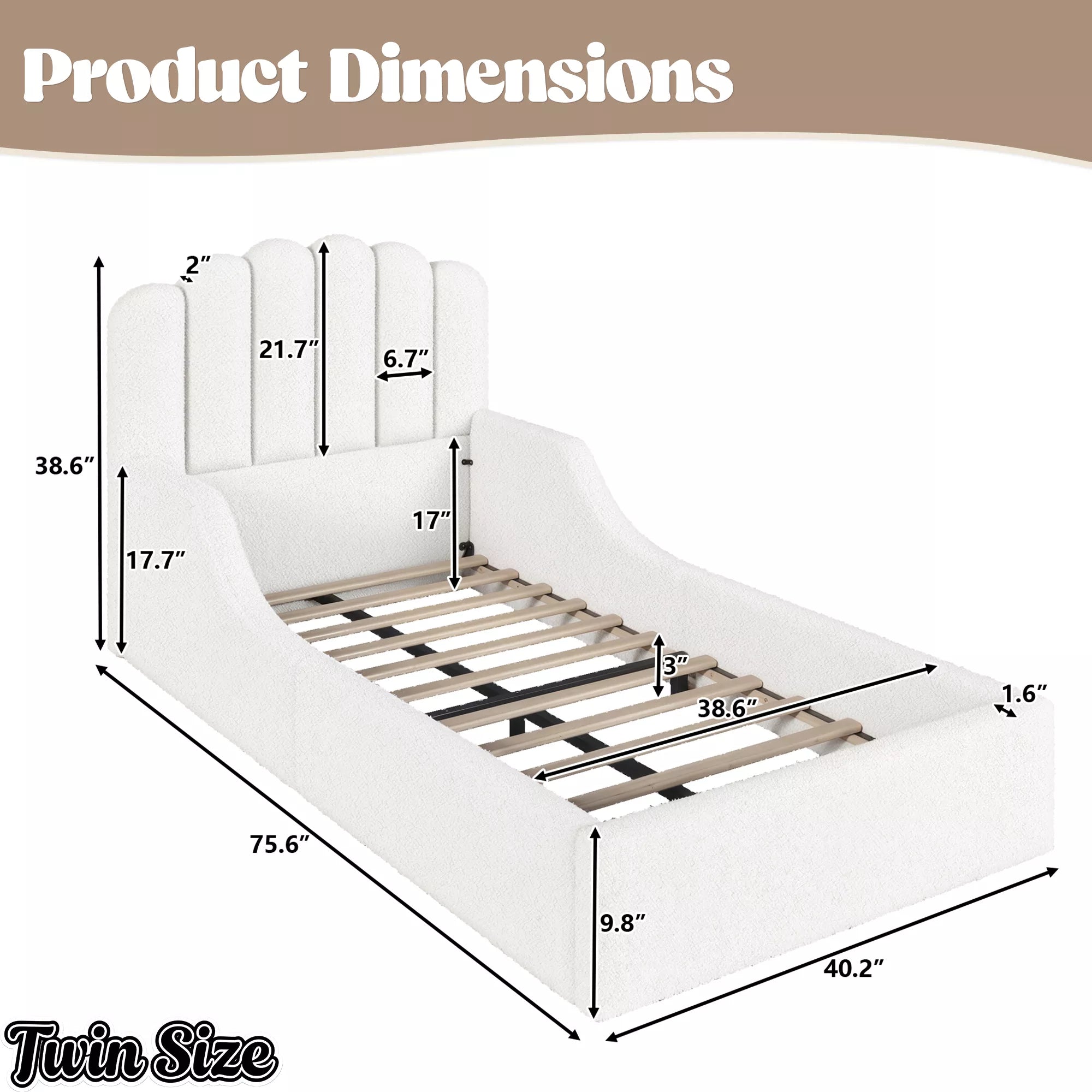 Twin Size Kids Floor Bed Dimensions