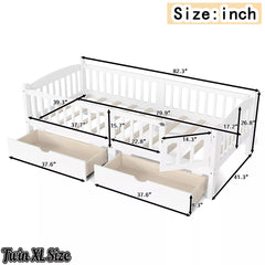 white kids platform bed with dimensions