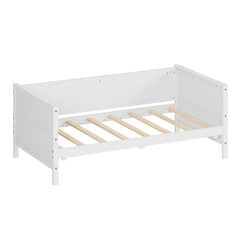 Bellemave® Twin Size Solid Wood Daybed with Two Drawers