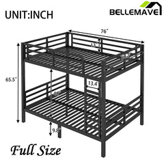 Bellemave® Metal Bunk Bed（3 Sizes）