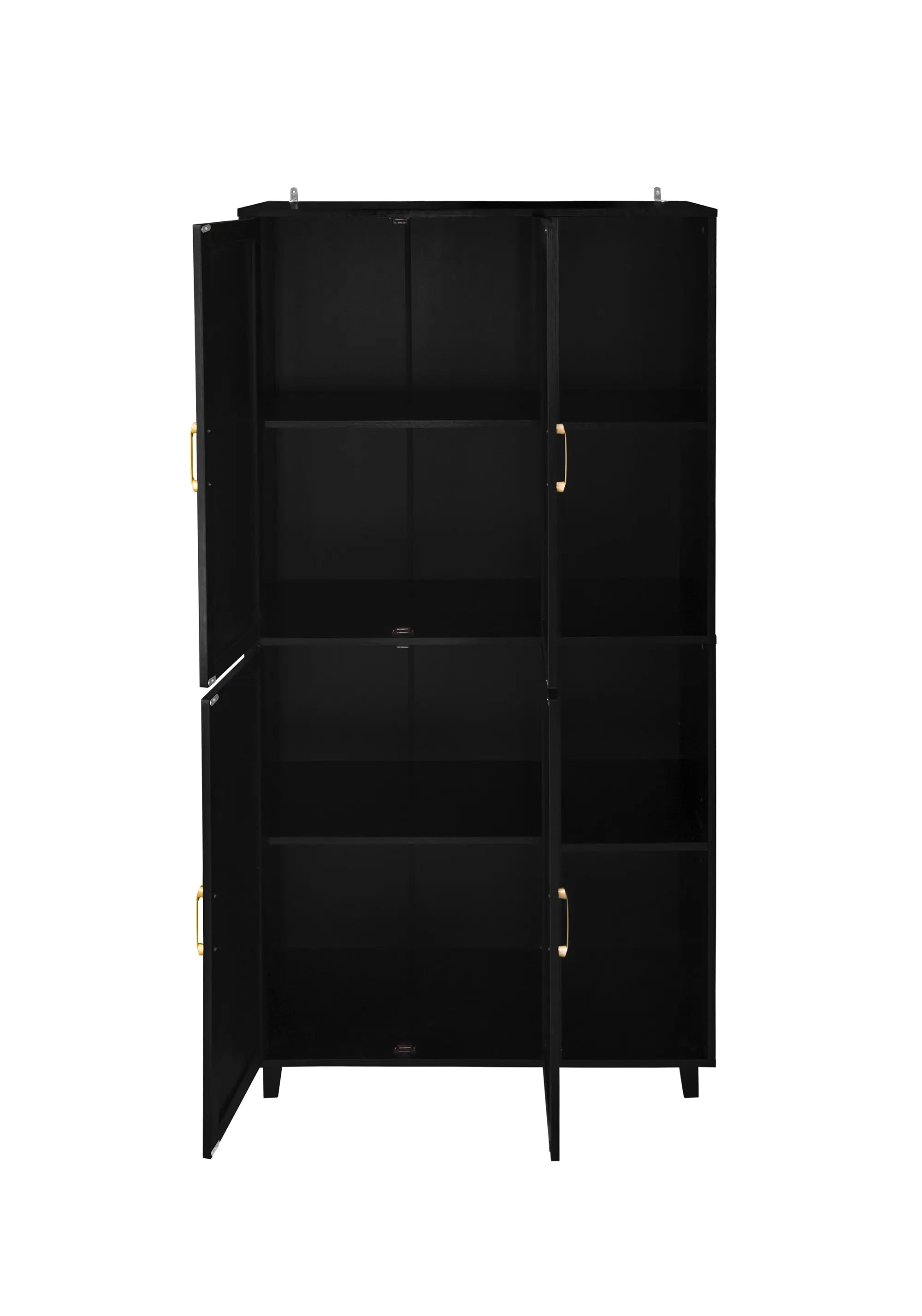 Bellemave® 4 Door Cabinet with 4 Adjustable Inner Shelves Bellemave®