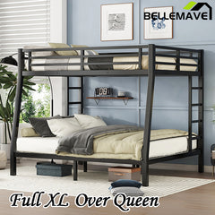 Bellemave® Full XL over Queen Metal Bunk Bed