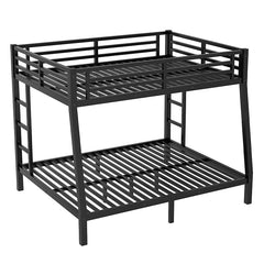 Bellemave® Full XL over Queen Metal Bunk Bed (Enhanced Slats)