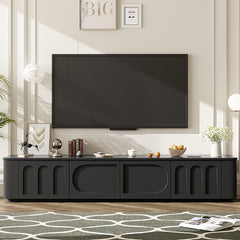 Bellemave® 70.9" Modern Entertainment Center Media Console Cabinet with 2 Cabinets and 2 Drawers