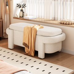 Bellemave® Modern Storage Ottoman Bench, Large Storage Space