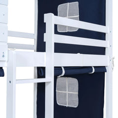 Bellemave® Wood House Bunk Bed with Tent Bellemave®