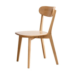 Bellemave® 100% Natural Oak Wood Dirt - Free Wood Chair - Bellemave