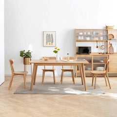 Bellemave® 100% Natural Oak Wood Dirt - Free Wood Chair - Bellemave