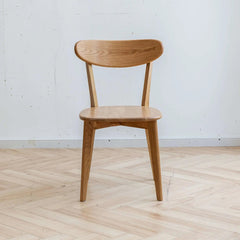 Bellemave® 100% Natural Oak Wood Dirt - Free Wood Chair - Bellemave