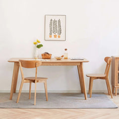Bellemave® 100% Natural Oak Wood Dirt - Free Wood Chair - Bellemave