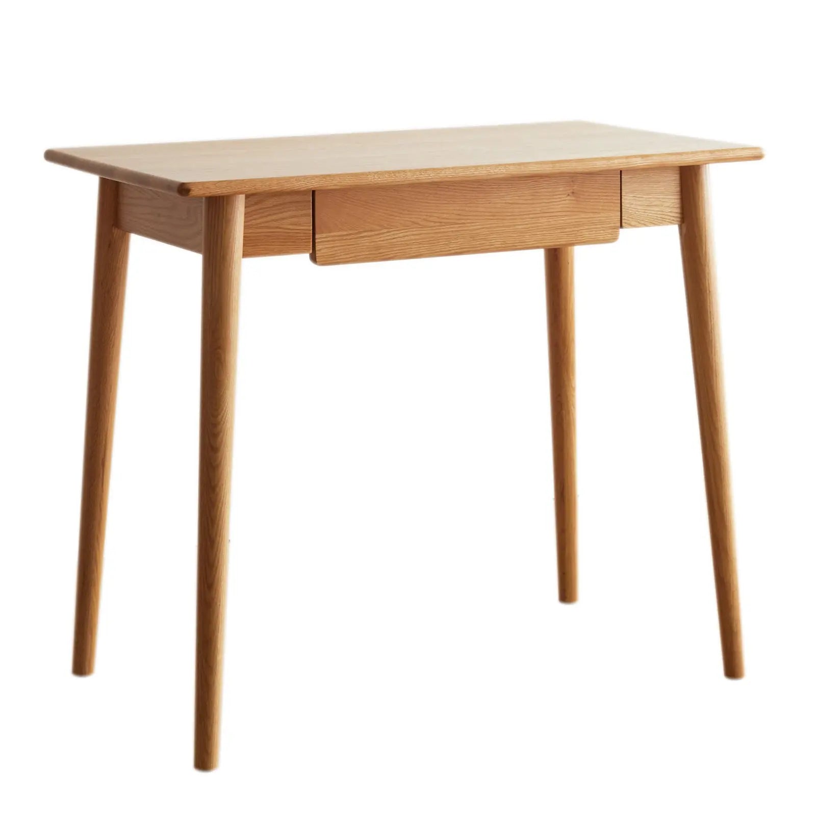 Bellemave® 100% Solid Wood Natural Wood Computer Desk - Bellemave
