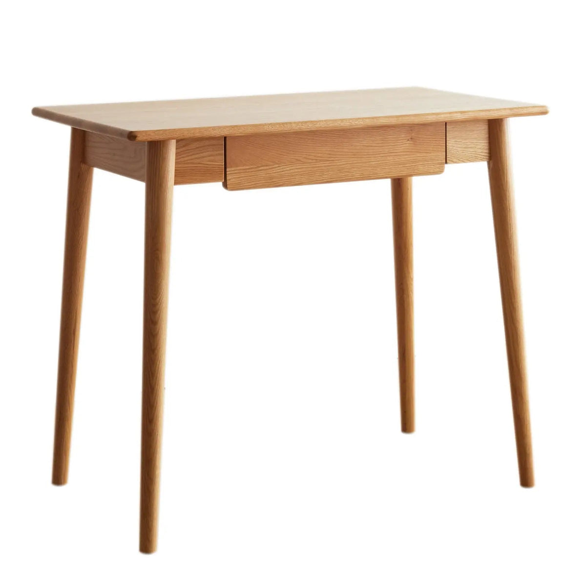 Bellemave® 100% Solid Wood Natural Wood Computer Desk - Bellemave
