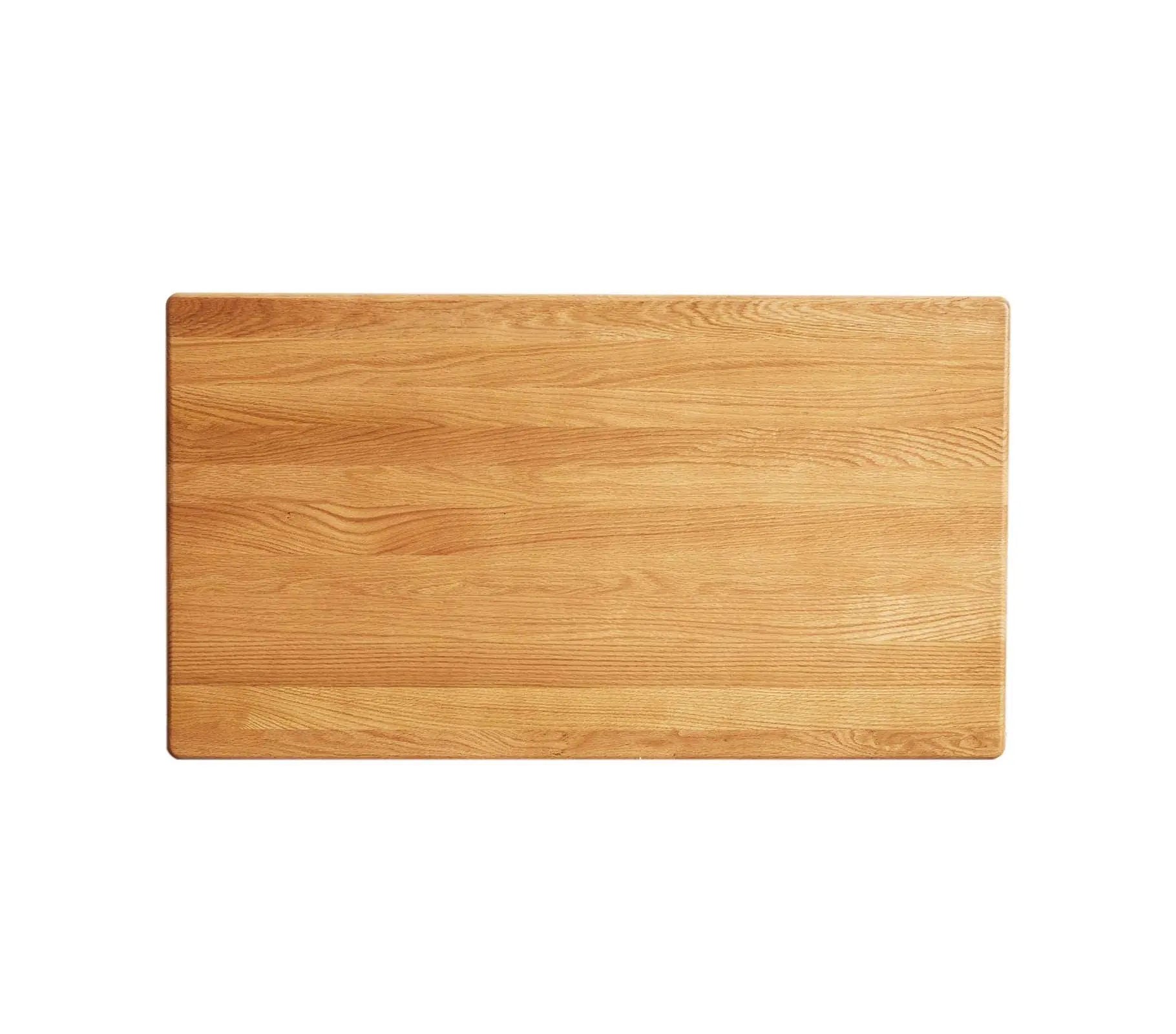 Bellemave® 100% Solid Wood Natural Wood Computer Desk - Bellemave