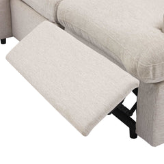 Bellemave® 104" Power Recliner Corner Sofa Home Theater Reclining Sofa Sectional Couches with Storage Box, Cup Holders, USB Ports and Power Socket - Bellemave