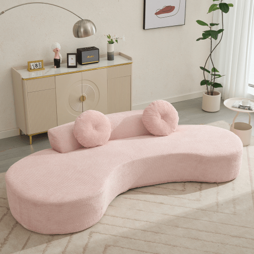 Bellemave® 105.5" Modern Cloud Couch with 2 Pillows - Bellemave