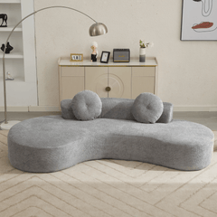 Bellemave® 105.5" Modern Cloud Couch with 2 Pillows - Bellemave