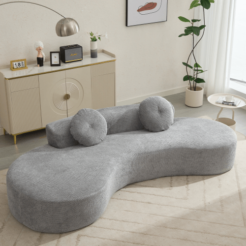 Bellemave® 105.5" Modern Cloud Couch with 2 Pillows - Bellemave