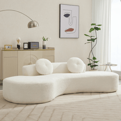 Bellemave® 105.5" Modern Cloud Couch with 2 Pillows - Bellemave