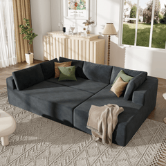 Bellemave® 106.5" Modern Large Modular Sectional Sofa - Bellemave