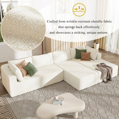 Bellemave® 106.5" Modern Large Modular Sectional Sofa - Bellemave