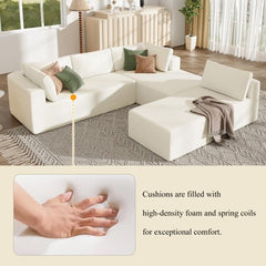 Bellemave® 106.5" Modern Large Modular Sectional Sofa - Bellemave