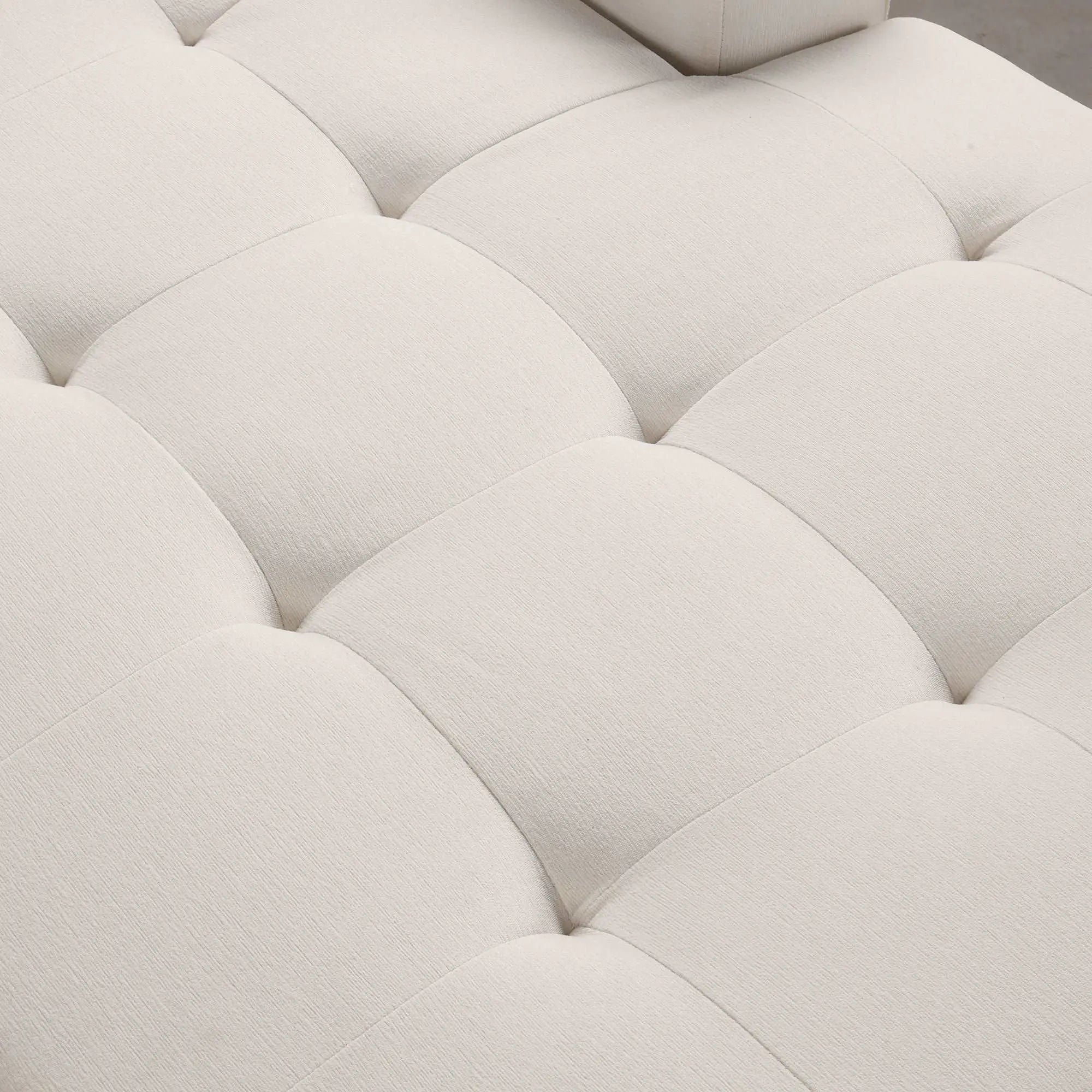 Bellemave® 108.3" Modular Combination Sofa with Ottoman L - shaped Corner Combination, USB and Type - C Interfaces - Bellemave