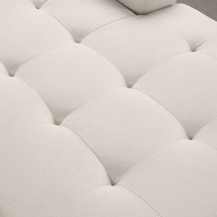 Bellemave® 108.3" Modular Combination Sofa with Ottoman L - shaped Corner Combination, USB and Type - C Interfaces - Bellemave