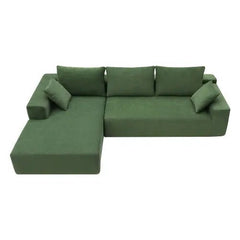 Bellemave® 109" L - Shape Modern Simple Modular Sectional Living Room Sofa Set - Bellemave