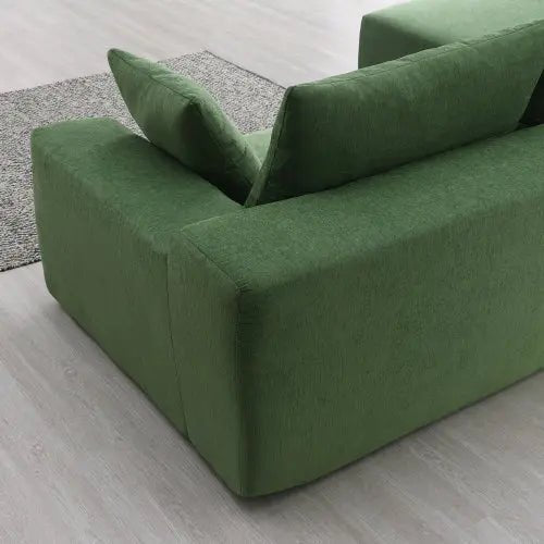 Bellemave® 109" L - Shape Modern Simple Modular Sectional Living Room Sofa Set - Bellemave