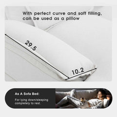 Bellemave® 109.8" Modern U - shaped Sectional Sofa with Waist Pillows - Bellemave