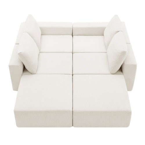 Bellemave® 110" Luxury Chenille U Shaped Sectional Sofa - Bellemave