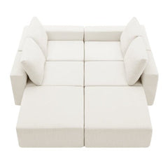 Bellemave® 110" Luxury Chenille U Shaped Sectional Sofa - Bellemave