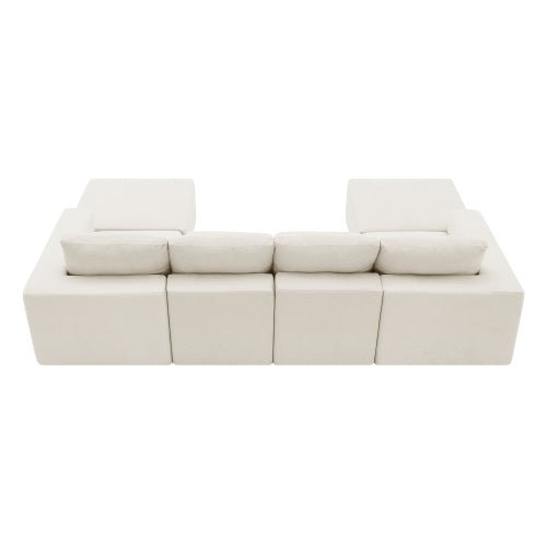 Bellemave® 110" Luxury Chenille U Shaped Sectional Sofa - Bellemave