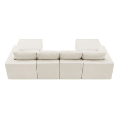 Bellemave® 110" Luxury Chenille U Shaped Sectional Sofa - Bellemave
