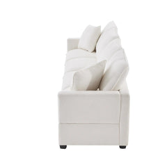 Bellemave® 110" Modern Chenille Modular Sofa with 2 Pillows Included - Bellemave