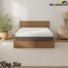 Bellemave® 12 Inch California King Soft Mattress With Cooling Cover - Bellemave